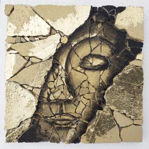 tableau buddha méditatif